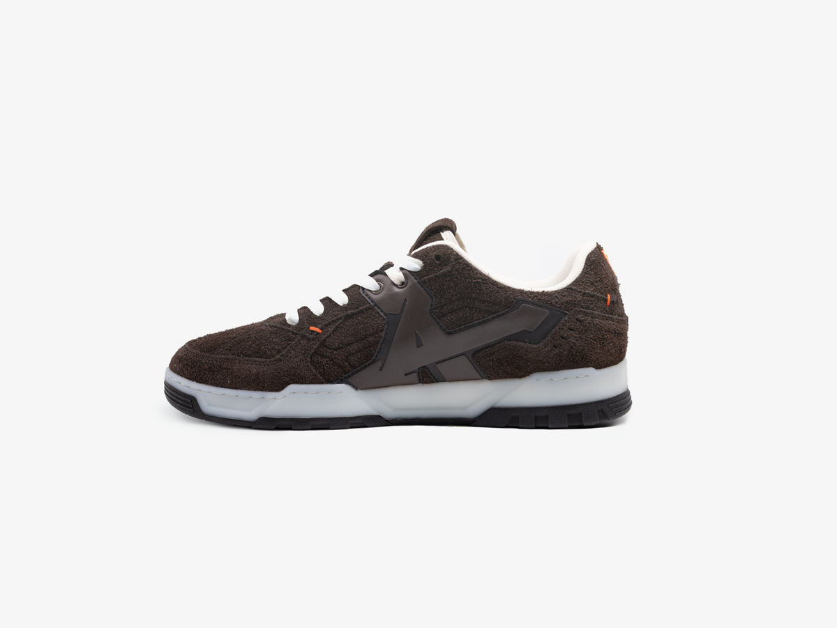 ALIFE Graffitio Sneakers in Chocolate Brown