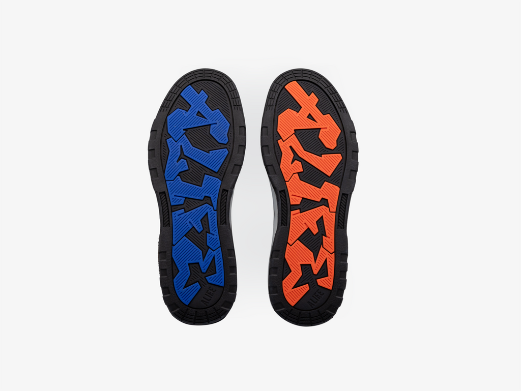 ALIFE Graffitio Sneakers in Chocolate Brown